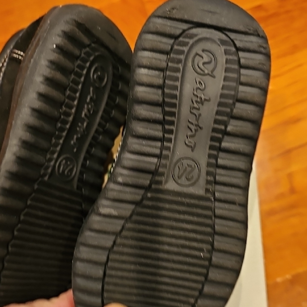 Naturino Black Kids Dress Shoes with Velcro - Picture 8 of 11